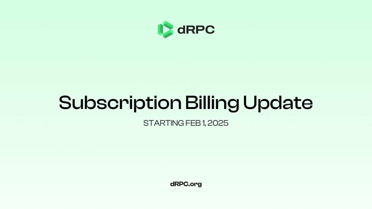 Important Update: Subscription Billing Starting February 1.1.2025