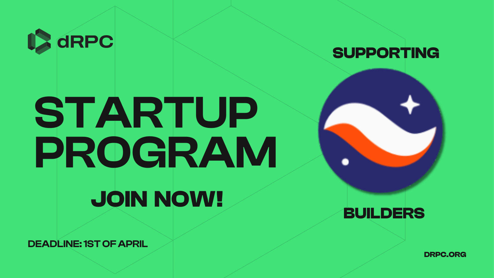dRPC Startup Program: Supporting Starknet Devs