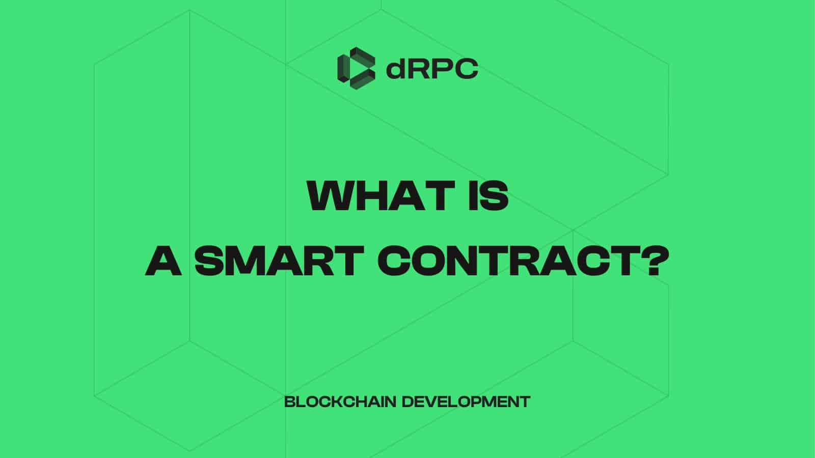 What is a smart contract?