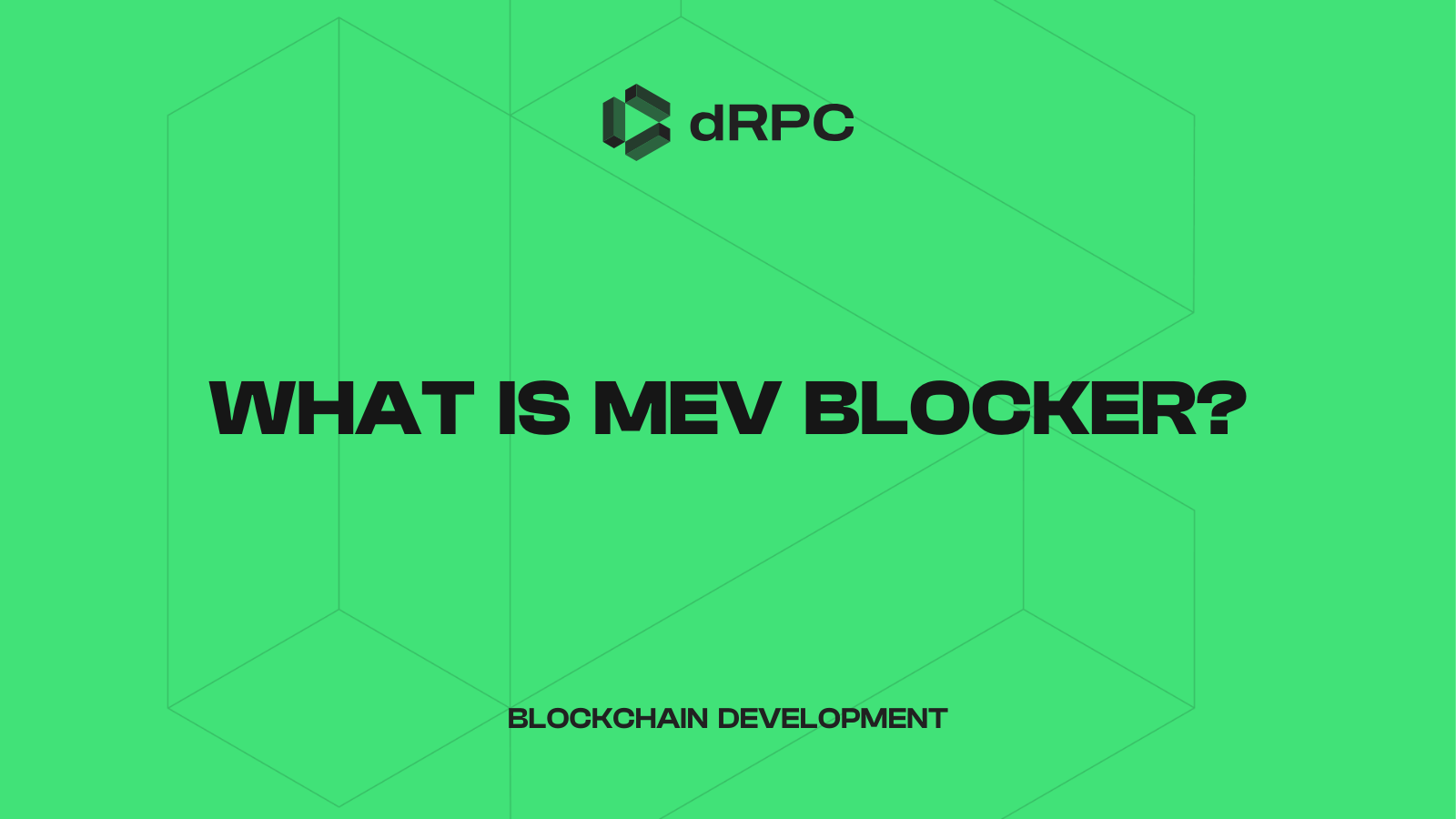 What is MEV blocker?