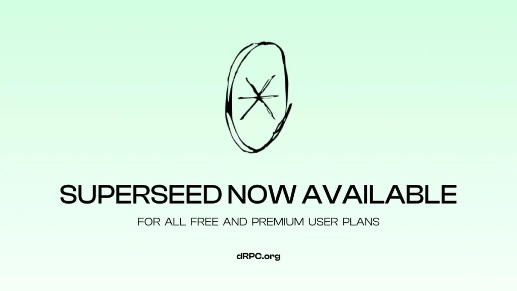 Superseed RPC node endpoint API