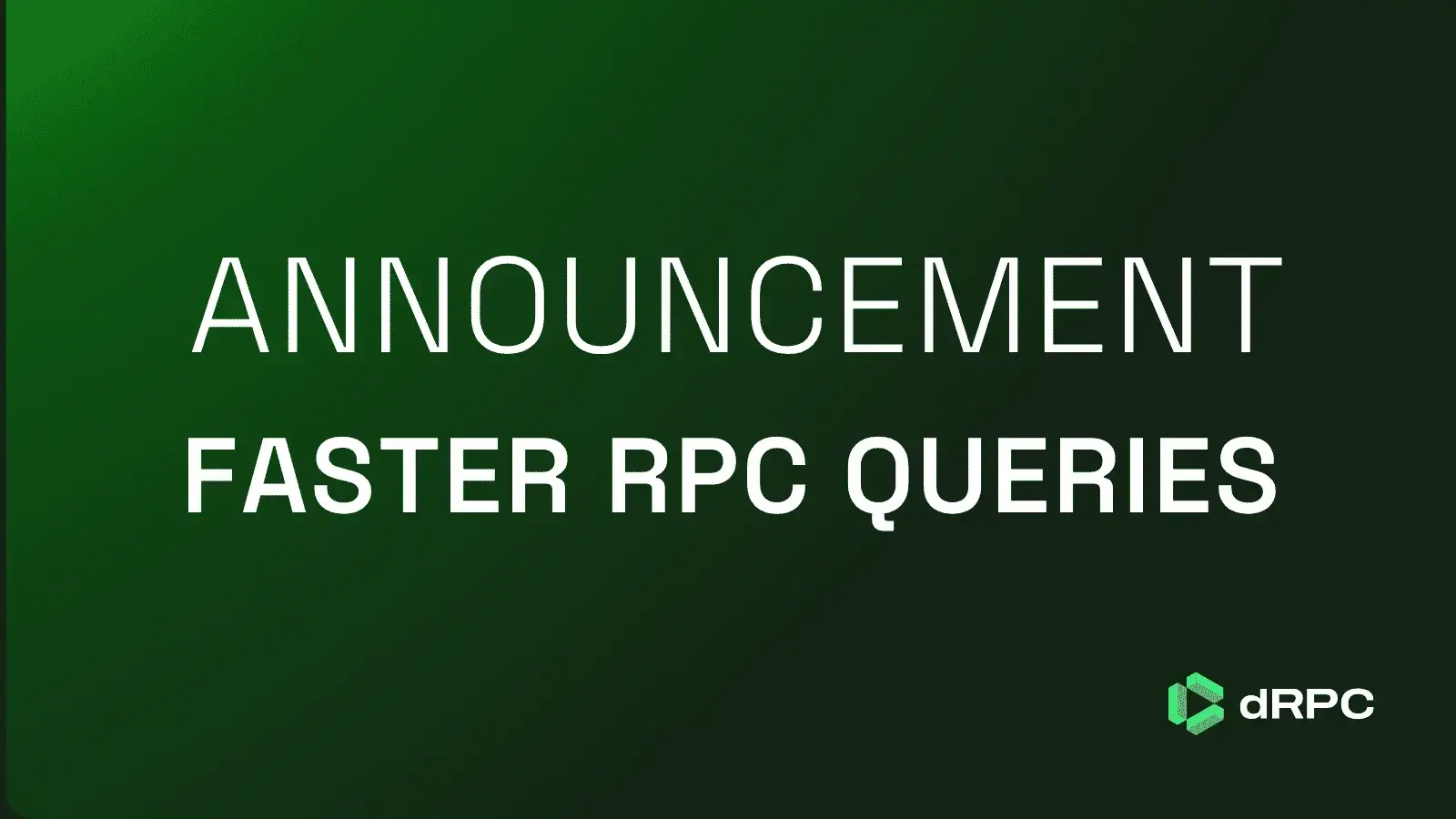 Faster RPC Queries: Switch to the New Domain for Endpoints