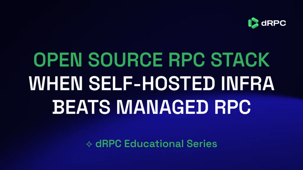 Learn when an open source RPC stack is the right choice over managed RPC services, how self-hosted infrastructure works, and how teams design resilient RPC setups.