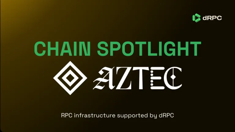 Explore Aztec Network’s privacy-first zk architecture and learn how to access Aztec network endpoints via dRPC NodeCloud for mainnet and testnet development.