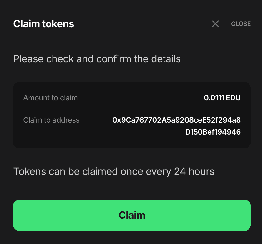 claim