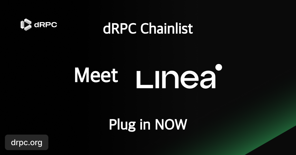 Linea RPC Endpoints | Free & Paid Nodes | dRPC